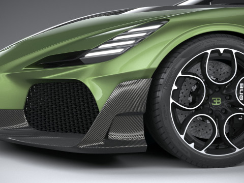 Bugatti Brouillard 2025 3D Model