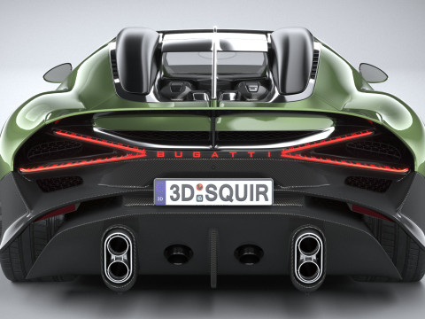 Bugatti Brouillard 2025 3D Model