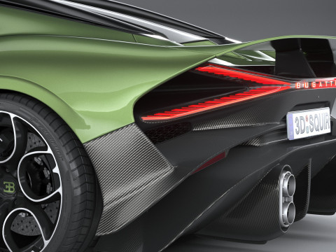 Bugatti Brouillard 2025 3D Model