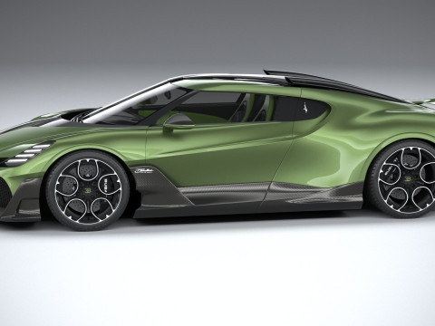 Bugatti Brouillard 2025 3D Model