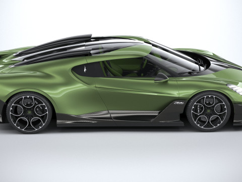 Bugatti Brouillard 2025 3D Model