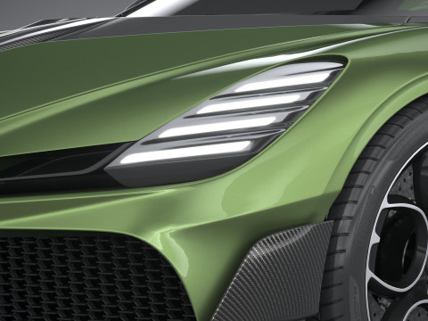 Bugatti Brouillard 2025 3D Model