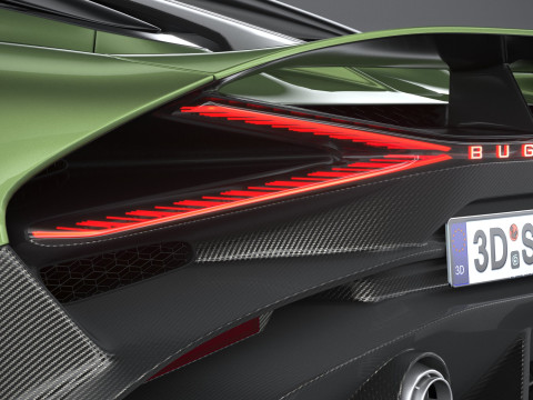 Bugatti Brouillard 2025 3D Model