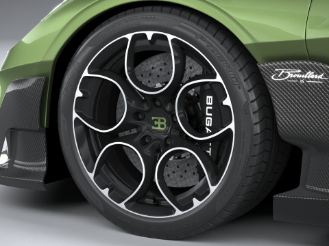 Bugatti Brouillard 2025 3D Model