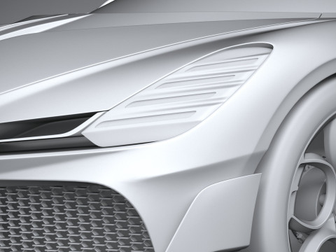 Bugatti Brouillard 2025 3D Model