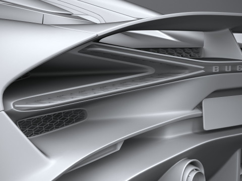 Bugatti Brouillard 2025 3D Model