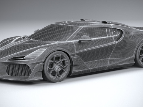 Bugatti Brouillard 2025 3D Model