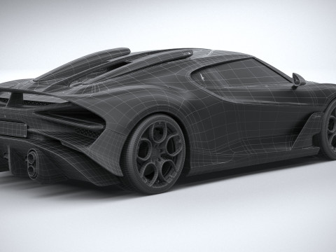 Bugatti Brouillard 2025 3D Model
