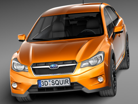 Subaru Impreza XV Crosstrek 2013 Modèle 3D