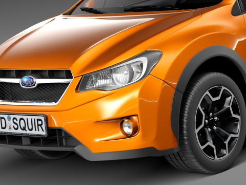 Subaru Impreza XV Crosstrek 2013 Modèle 3D