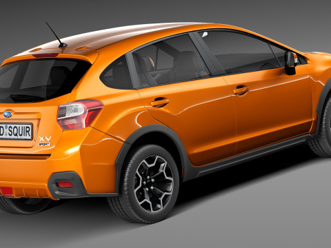 Subaru Impreza XV Crosstrek 2013 Modèle 3D