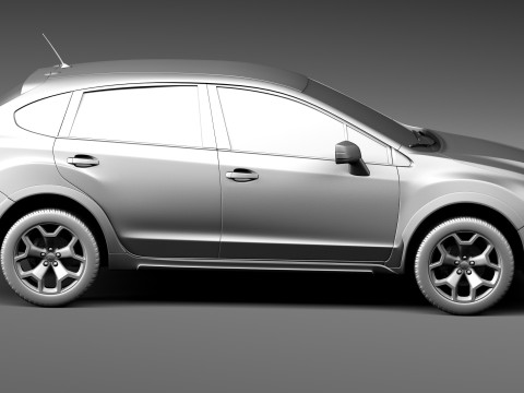 Subaru Impreza XV Crosstrek 2013 Modèle 3D