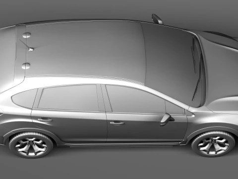 Subaru Impreza XV Crosstrek 2013 3D Model