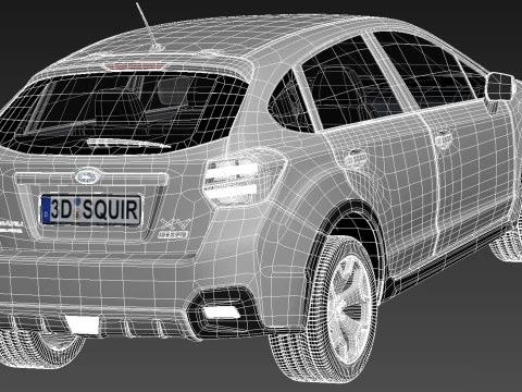 Subaru Impreza XV Crosstrek 2013 3D Model