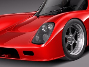 Ultima GTR 3D Модель