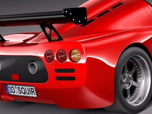 Ultima GTR 3D Модель