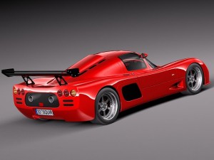 Ultima GTR 3D Модель