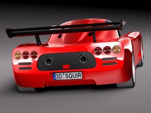 アルティマ GTR 3Dモデル