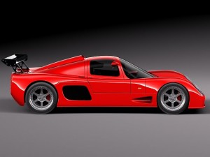 Ultima GTR 3D Модель