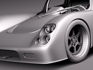 Ultima GTR 3D Модель