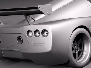 Ultima GTR 3D Модель
