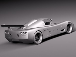 Ultima GTR 3D Модель
