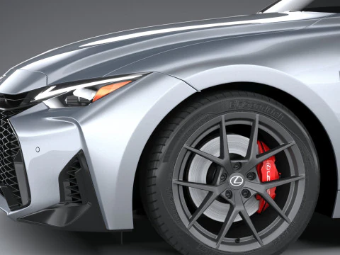 Lexus IS 350 2026 3D Model
