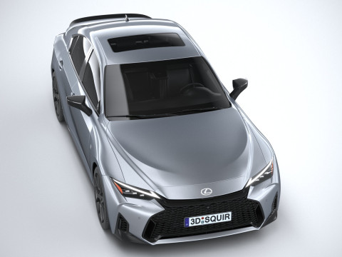 Lexus IS 350 2026 3D 模型