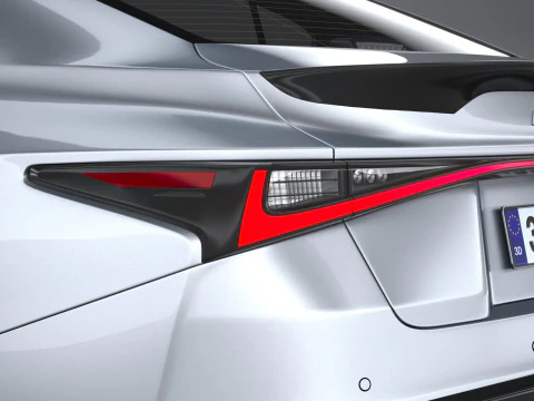 Lexus IS 350 2026 3D Model