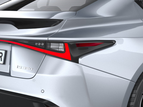 Lexus IS 350 2026 3D 模型