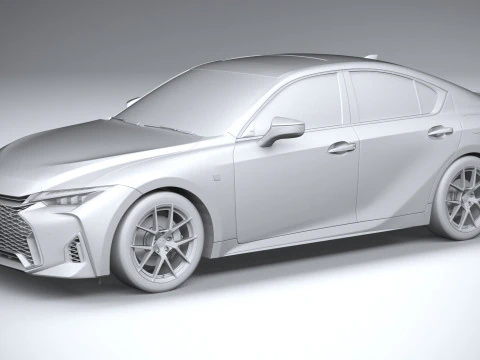 Lexus IS 350 2026 3D Model