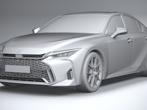 Lexus IS 350 2026 3D 模型