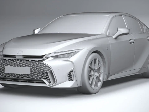 Lexus IS 350 2026 3D Model