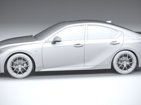 Lexus IS 350 2026 3D 模型