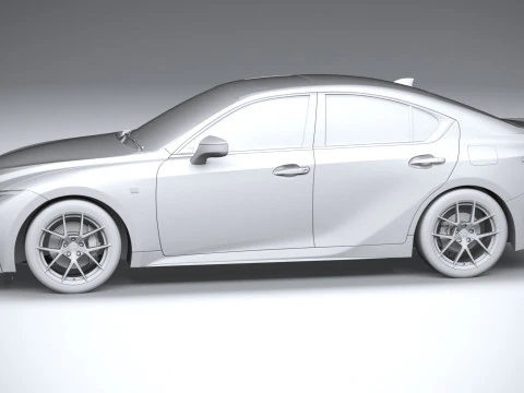 Lexus IS 350 2026 3D Model