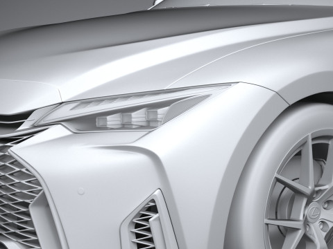 Lexus IS 350 2026 3D 模型