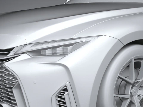 Lexus IS 350 2026 3D Model