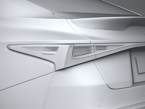 Lexus IS 350 2026 3D 模型