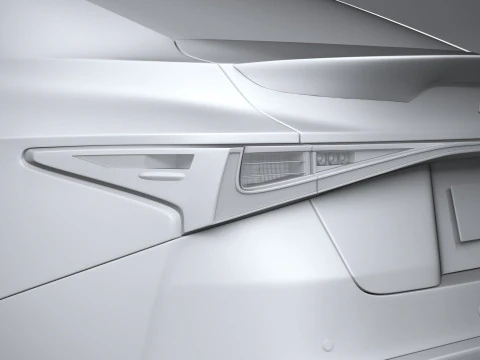 Lexus IS 350 2026 3D Model