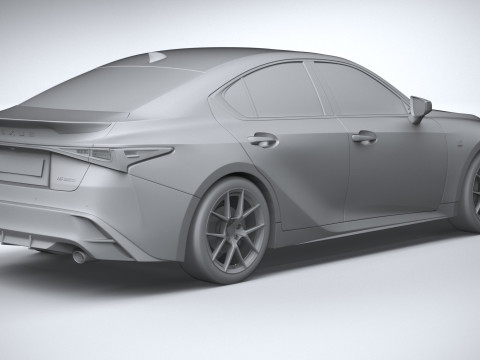 Lexus IS 350 2026 3D 模型