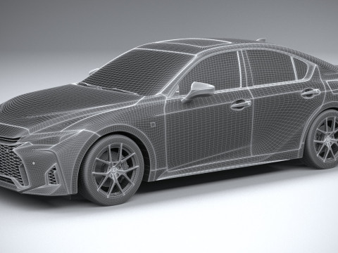 Lexus IS 350 2026 3D 模型