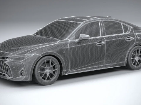 Lexus IS 350 2026 3D Model