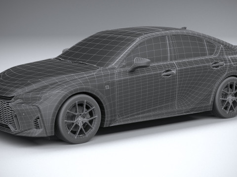Lexus IS 350 2026 3D 模型