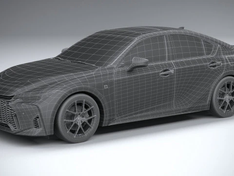 Lexus IS 350 2026 3D Model