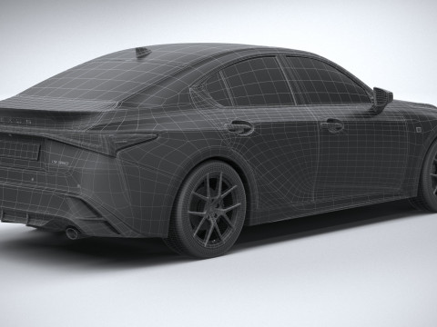 Lexus IS 350 2026 3D 模型