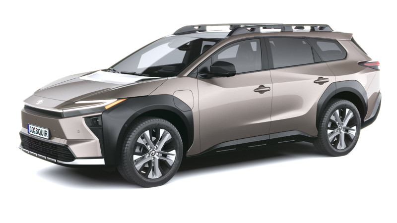 Toyota BZ4X Touring 2026 3D 模型 .c4d .max .obj .3ds .fbx .stl .blend 