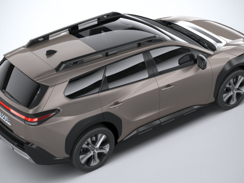 Toyota BZ4X Touring 2026 3D 模型