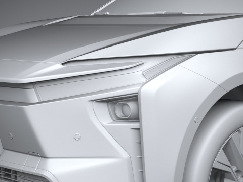 Toyota BZ4X Touring 2026 3D 模型