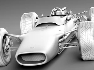 Lotus 49 1967-1970 3D Model