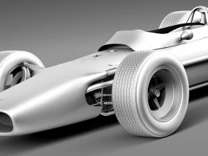 Lotus 49 1967-1970 3D Model